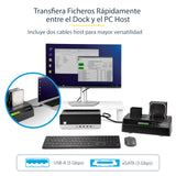 StarTech.com Clonador Borrador Autónomo USB 3.0 / eSATA a SATA de 4 Bahías para Discos Duros y SSDs 1:3 - Docking Statio