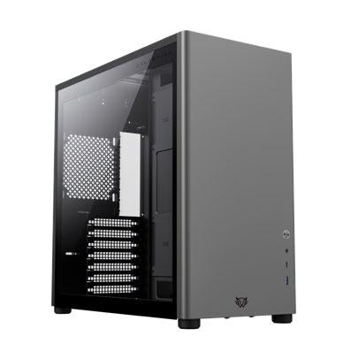 Balam Rush BR-935654 gabinete de computadora Midi Tower Negro, Gris, ATX, Micro ATX, Mini-ITX