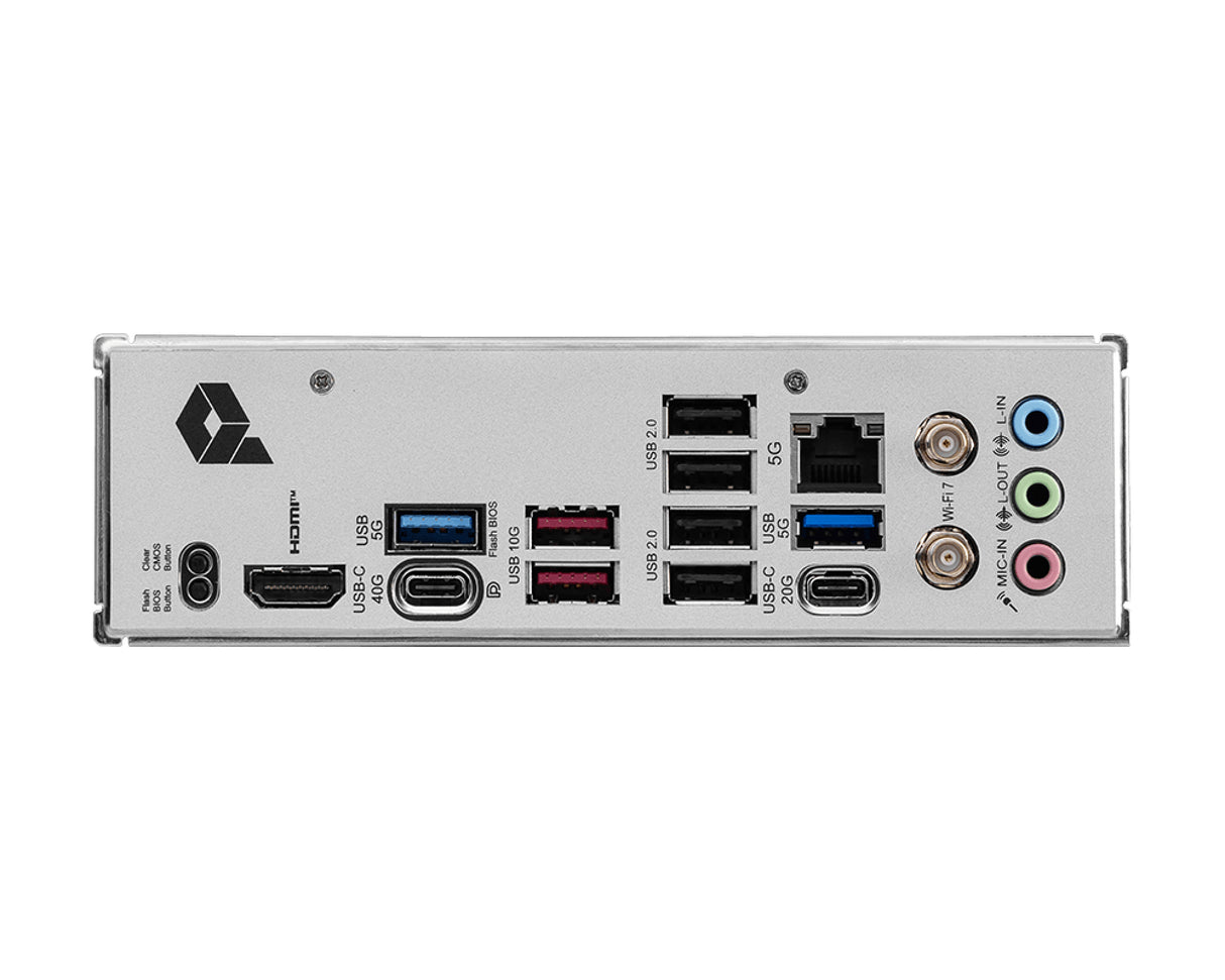 MSI PRO X870-P WIFI placas base AMD Zócalo AM5 AMD Ryzen™ 7 Zócalo AM5
