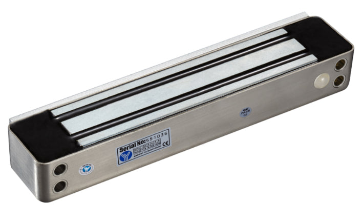 Yli Electronic YM-280W(LED) cerradura electromagnética 280 kg Negro, Acero inoxidable, 500 mA, 250 mA