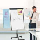 Rotafolio Alfra Luxor Magnético 100x70 cm con Charola Porta Accesorios
