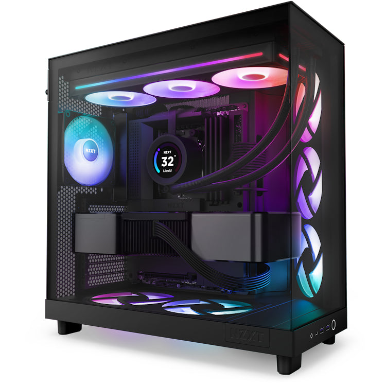 NZXT RF-U36HF-B1 sistema de refrigeración para ordenador Carcasa del ordenador Ventilador 36 cm Negr
