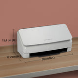 HP ScanJet Pro N4000 snw1 Escáner alimentado con hojas 600 x 600 DPI, Botones, Tocar, CMOS CIS