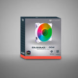 Balam Rush Elox Blaze EX90W Gabinete de la computadora Enfriador de aire 12 cm Blanco, 1200 RPM