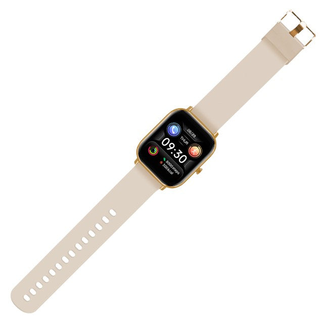 Smartwatch Stylos SW2 1.69" Panel TN Compatibilidad con Android Bluetooth 4.0 Dorado con correa metálica