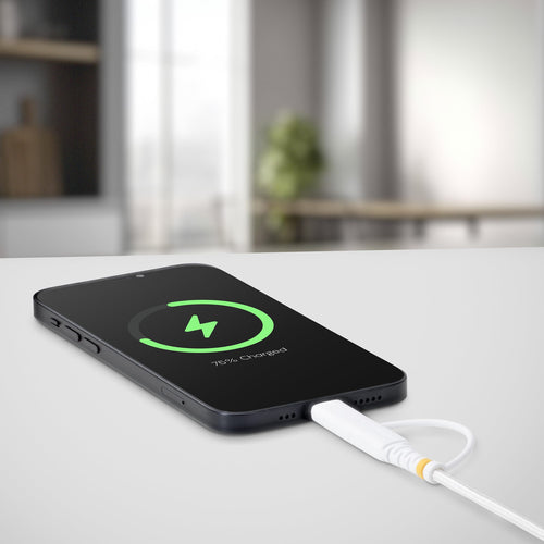 StarTech.com Cable de Carga USB-C de 2m con Adaptador Lightning - Cable Cargador USB Tipo C - 30W/60W(3A) - Cable Tipo C