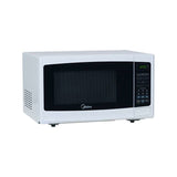 Midea MMDP11S2BW microondas Negro, Blanco Solo microondas Mostrador 30 L 1050 W, Pantalla incorporada, LCD