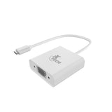 Xtech XTC-551 adaptador de cable de vídeo 0.2 m USB Type C VGA Blanco, Macho, Hembra, Derecho