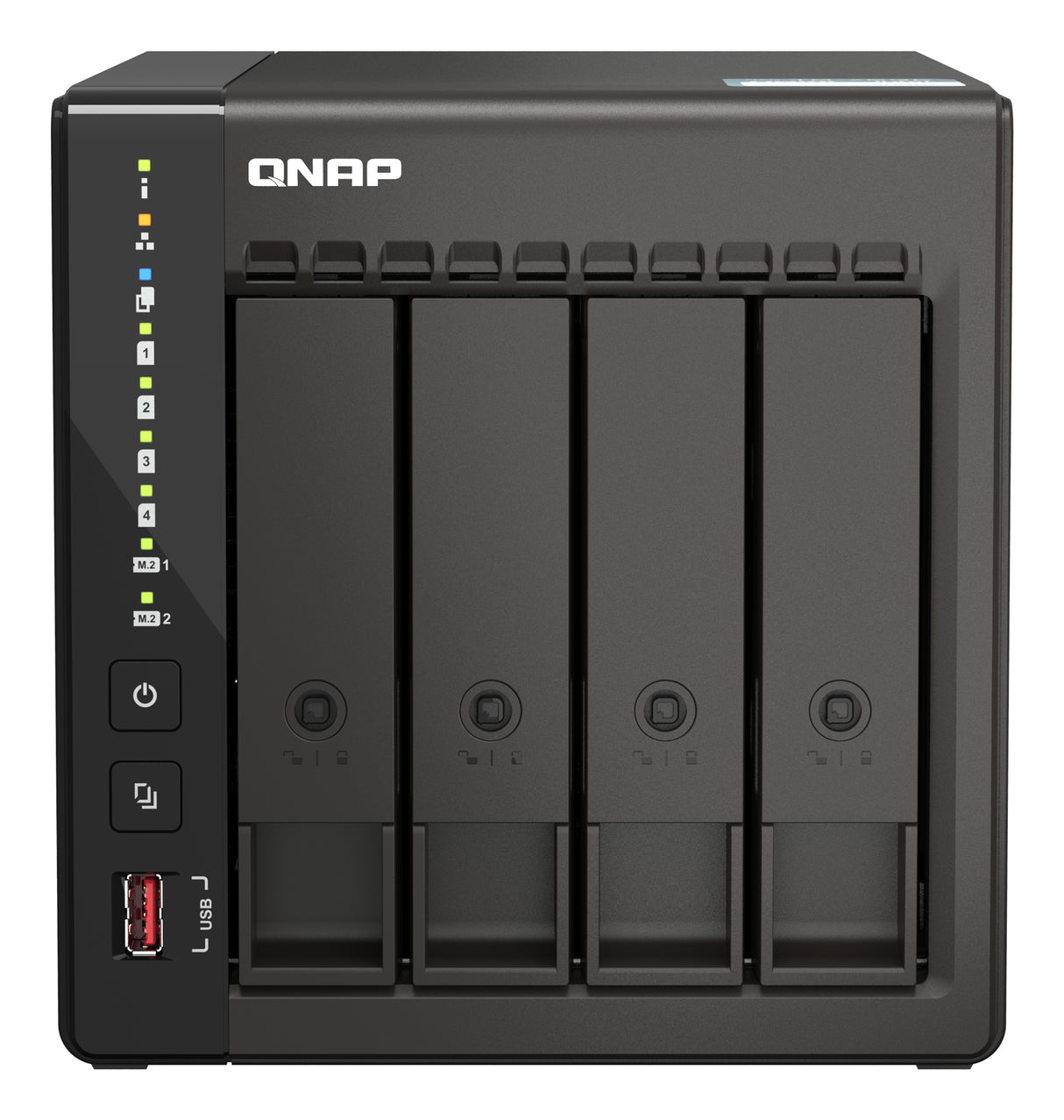 QNAP TS-453E Servidor M.2, Serial ATA III 2.5,3.5,M.2 cm (2.5,3.5,M.2") 2 Si