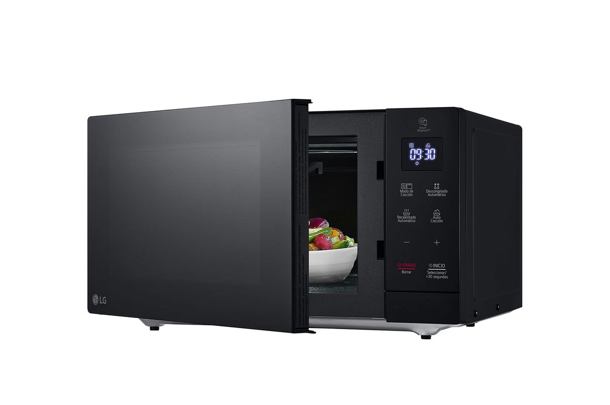 LG NeoChef MH7032JAS microondas Negro Microondas con grill Encimera 30 L