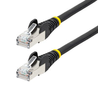 StarTech.com NLBK-50F-CAT6A-PATCH Cables de red 15,2 m Cat6a 0 - 50 °C