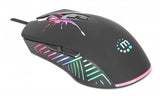 Manhattan Mouse Gaming Óptico cableado USB con iluminación LED Ratón Juego USB tipo A Óptico 7200 DPI