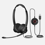 Cyber Acoustics AC-304 auricular y casco Auriculares Alámbrico Diadema Llamadas/Música USB tipo A Ne