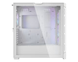 COUGAR CGR-5AD1W-RGB carcasas ordenador Metal, Nylon, Vidrio templado Midi Tower PC Blanco