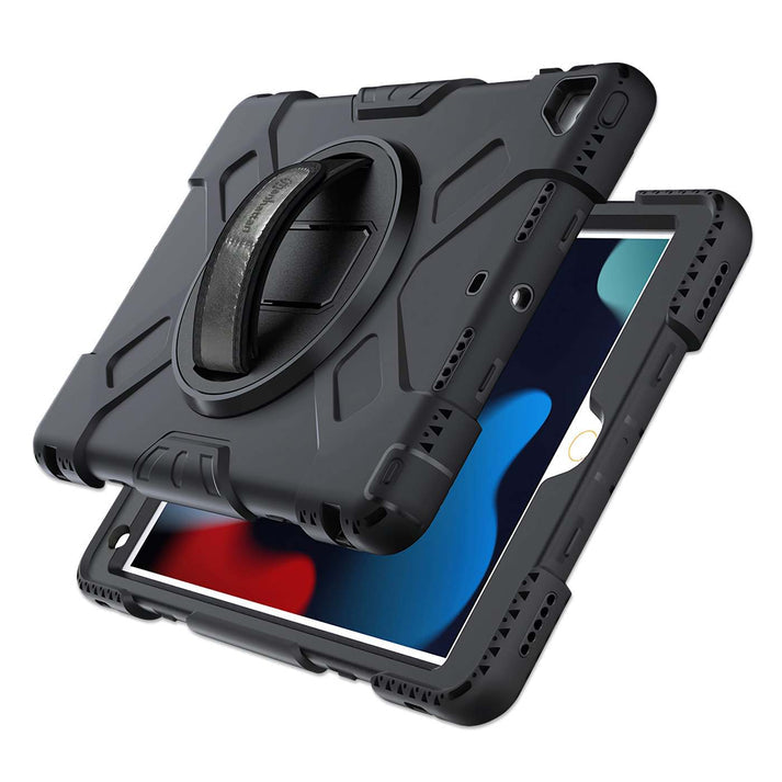 Manhattan 996501 fundas para tablets iPad 10.2" (8th + 9th generation) 25,9 cm (10.2") Carcasa rígida Negro