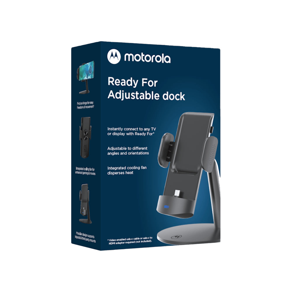 Motorola 7502300958553 soportes Soporte activo para teléfono móvil Teléfono móvil/smartphone Escritorio Montaje de abrazadera
