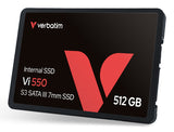 Verbatim Vi550 S3 SSD 512GB unidades internas de estado sólido 512 GB 2.5" Serial ATA III 3D NAND