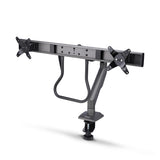 StarTech.com Brazo Soporte de Sobremesa con Travesaño para 2 Monitores - Soporte VESA para Pantallas de 27" - 75x75
