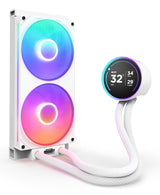 NZXT Kraken Elite 280 RGB Procesador Refrigerador de líquidos todo en uno 14 cm Blanco 1 pieza(s)