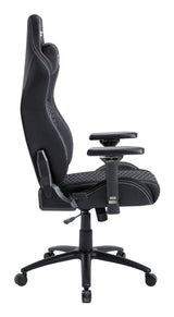 Balam Rush Super U5 Silla de juegos para PC Negro, 150 kg, Apoyabrazos 4D, 90 - 135°