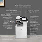 HP Color LaserJet Enterprise Flow LaserJet Enterprise Flow M776zs Inalámbrico Multifunction Color Impresora, Fotocopiadora, escáner; Dúplex Impresora Multifunción Laser WiFi Negro, Blanco