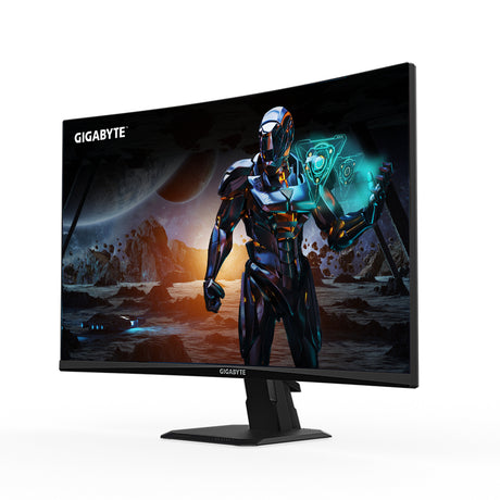GIGABYTE GS27FC 27" Monitor de Juego Curvo FHD - 1920 x 1080, 1500R, 180Hz, 1 ms, 250 cd/m², FreeSync Premium, HDR Ready, HDMI 2.0, Displayport 1.4 Monitor 68,6 cm (27") 1920 x 1080 Pixeles Full HD Edge LED Negro