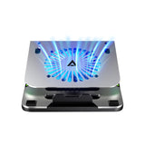 Acteck AC-936156 enfriador para laptop 40.6 cm (16") 1300 RPM Blanco, 1 pieza(s), Botones, 32 cfm