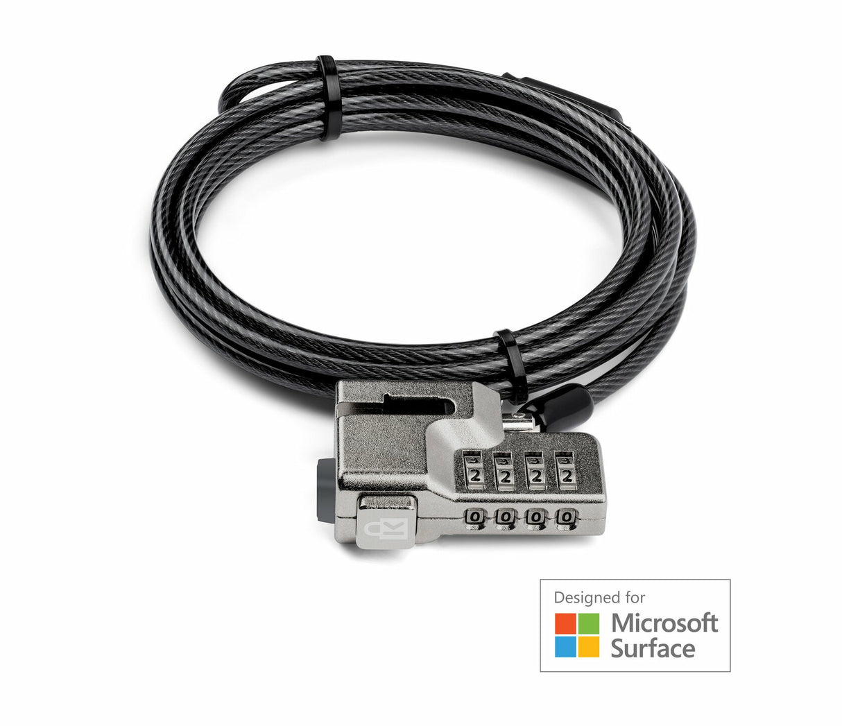 Kensington K68130WW Cable antirrobo Negro, Plata Portátil, Tableta 1,8 m