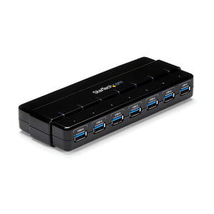 StarTech.com Concentrador Ladrón USB 3.0 de 7 Puertos - 5Gbps - Hub de Sobremesa Hubs de interfaz 7 USB 3.2 Gen 1 (3.1 G