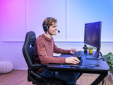 Trust GXT 765 Glide-Flex RGB Ratón Monocromo Nylon, Caucho Si Si
