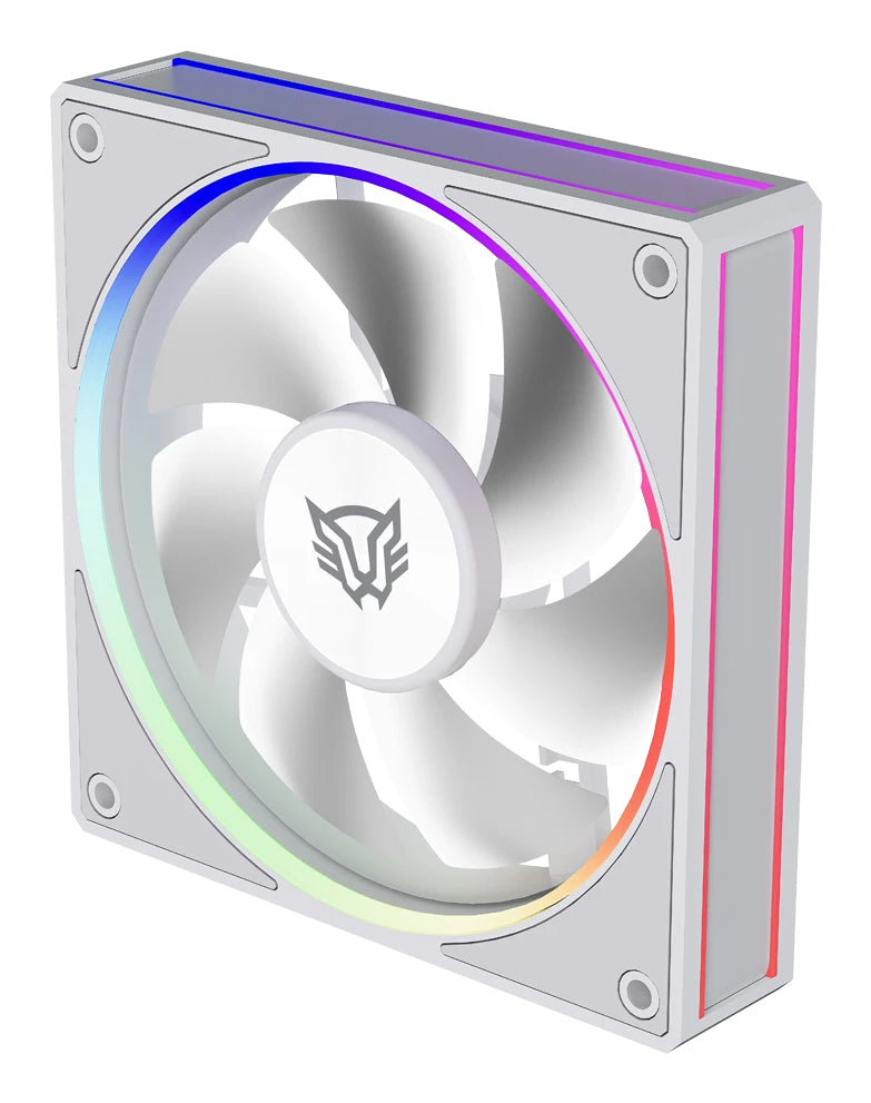 Balam Rush BR-942133 sistema de refrigeración de computadora Gabinete de la computadora Ventilador 12 cm Blanco