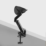 StarTech.com Apoyabrazos Ajustable para Escritorio de Oficina - Reposabrazos de Rotación de 360 Grados - Instalación con Mordaza - sin Perforaciones - Ergonómico - Negro Computadora Reposabrazos Negro Aluminio, Plástico, Acero 5 - 70 mm