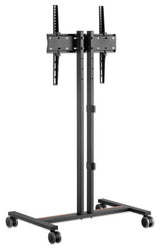 Manhattan Soporte con carrito para TV/monitores, pantallas 34"–55", Compatibilidad VESA: de 200x200 a 400x400 mm (verifique las dimensiones de los cua