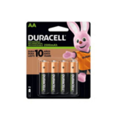 Duracell 5006077 pilas domésticas Batería recargable AA Níquel-metal hidruro (NiMH) 1,2 V