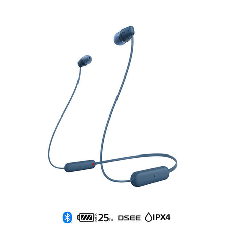 Sony WI-C100/LZ UC Auriculares Auriculares Dentro de oído Llamadas/Música Binaural
