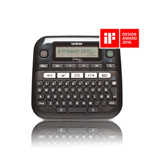 Brother PT-D210 Impresora Transferencia térmica Gris, Blanco
