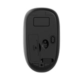 Multi MO380 ratón Universal Ambidiestro RF inalámbrico Óptico 1200 DPI, Negro