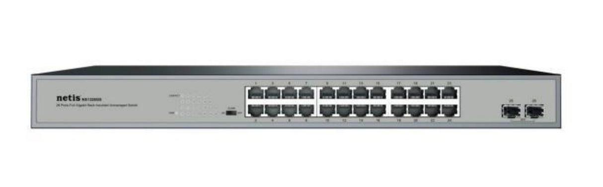 Netis System ST3126GS switch No administrado Gigabit Ethernet (10/100/1000) Gris