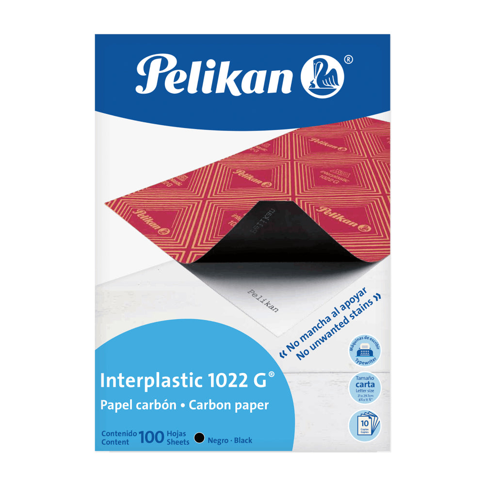 Pelikan Carbón 1022 papel de carbón 100 hojas A4