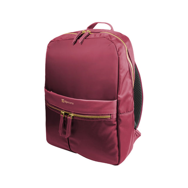 Klip Xtreme Bari mochila Mochila casual Rojo Nylon, Poliéster, Poliuretano, Ciudad, Unisex, Compartimento del portátil