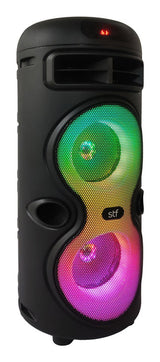 STF ST-S59116 altavoz portátil y para fiesta Altavoz de fiesta Negro 10 W, 4 Ohmio, Inalámbrico
