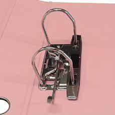 Techmakro KITCARP10RS carpeta Cartón, Cloruro de polivinilo (PVC) Rosa Carta, Folder de archivo convencional, Mate, 650 