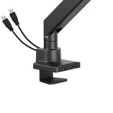 Manhattan Soporte de sobremesa para TV/monitores (Articulado de gas), para pantallas de 13" a 42", fijación co