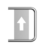 Dahua Technology ASF-BZB-S700 piezas de repuesto para torniquetes Brazo de torniquete 32 mm 371 mm 3,25 g