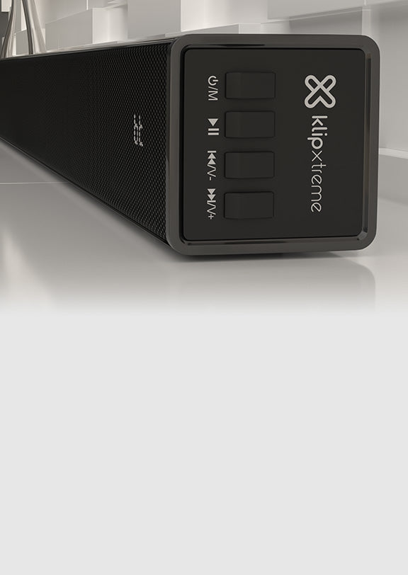 Klip Xtreme Harmonium Negro 2.0 canales 100 W, 8 Ohmio, KSB-001 | Altavoces soundbar