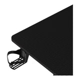Acteck AC-937290 escritorio para computadora Negro, Derecho, Forma rectangular, Aglomerado de madera