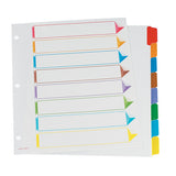 20-0080 - Esselte Omni-Dex, 8 Tabs lengüeta de índice 215,9 mm 279,4 mm 12 pieza(s)