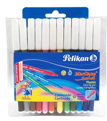 Pelikan Markana Twist 12 rotulador Multicolor 12 pieza(s)