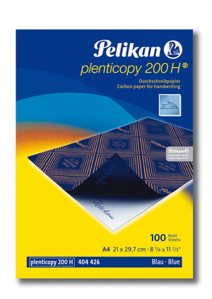 Papel Carbón Pelikan Plenticopy 200 H Carta Azul 100 Hojas
