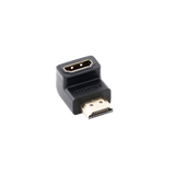 Adaptador HDMI de 90 Grados Macho a Hembra / Hacia Abajo / HDMI 2.0 4K@60Hz / Proporciona Flexibilidad Sin Doblar los Cables HDMI